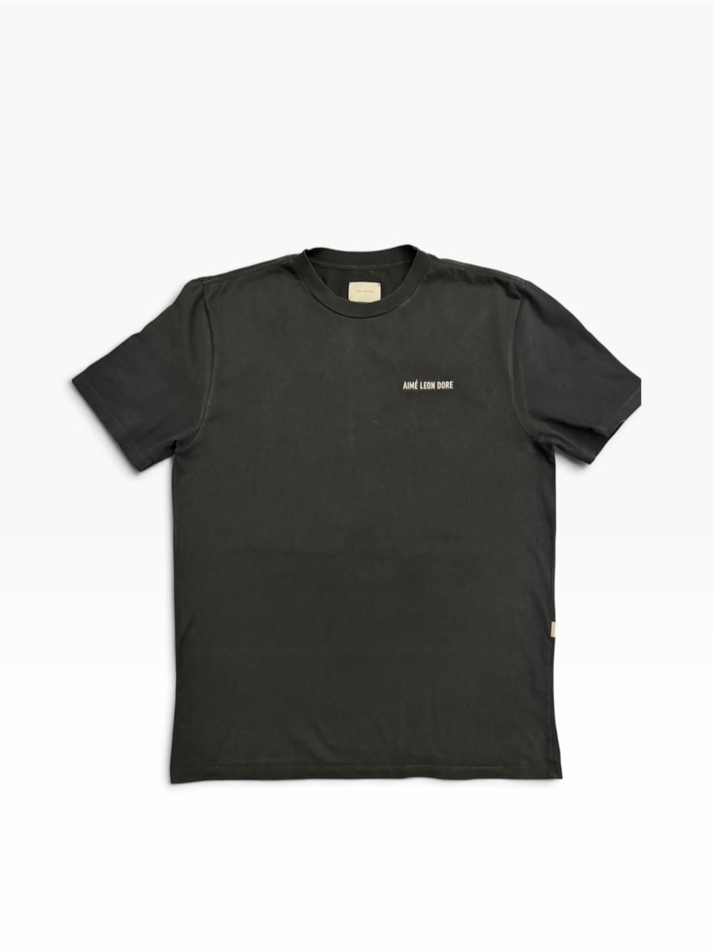Aime Leon Dore Black Logo Crewneck T-Shirt